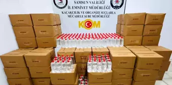 Samsun'da 1 Ton 200 Litre Etil Alkol Ele Geçirildi