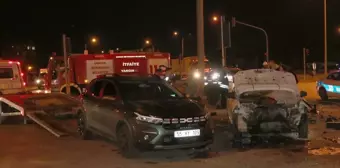 Samsun'da Zincirleme Trafik Kazası: 4 Yaralı