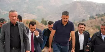 Vali Çelik, Irak sınırında incelemelerde bulundu