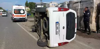 Samsun'da Hastane Yolunda Kaza: İki Yaralı