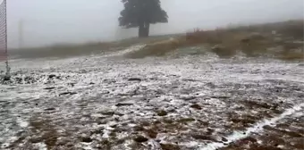 Uludağ'da Kış Turizminde Beklenen Kar Yağışı Başladı