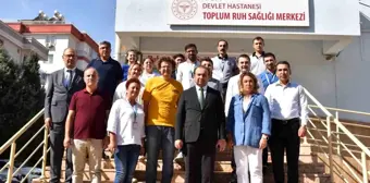 Aydın İl Sağlık Müdürü Eser Şenkul, Palyatif Bakım ve Toplum Ruh Sağlığı Merkezlerini Ziyaret Etti