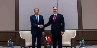 Dışişleri Bakanı Hakan Fidan, Rus mevkidaşı Lavrov ile görüştü