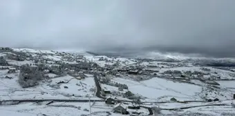 Çambaşı Yaylası Karla Kapatlandı, Kış Turizmi İçin Hazır