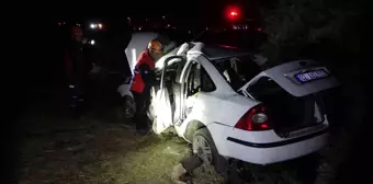 Adıyaman'da Düğünden Döne Aile Kaza Geçirdi: 1 Ölü, 3 Yaralı