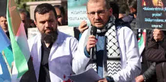 Erzurum'da Yahya Sinvar için gıyabi cenaze namazı