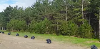 Kastamonu Belediyesi Ormanlık Alanlarda Temizlik Yaptı