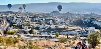 Kapadokya'da Salomon Cappadocia Ultra Trail Yarışı Başladı