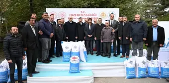 Erzurum'da Tarımsal Üretimi Artırmak İçin 935 Ton Buğday Tohumu Dağıtıldı