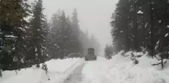 Kastamonu'da Kar Mücadelesi Erken Başladı