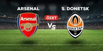 Arsenal Shakhtar Donetsk kaç kaç bitti? (MAÇ ÖZETİ) Arsenal Shakhtar Donetsk özet ve golleri izle! Golleri kim attı, maç bitti mi?