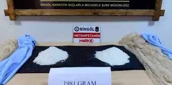 Bingöl'de Uyuşturucu Operasyonu: 1 Kilo 981 Gram Metamfetamin Ele Geçirildi