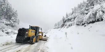 Karla Mücadele Çalışmaları Doğu Karadeniz'de Devam Ediyor