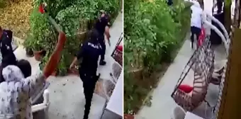 Sinir krizi geçiren şahıs, polis memurunu defalarca bıçakladı