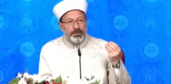 Diyanet Başkanı Erbaş: 'Soykırımı Hatırlatarak Gazze'deki Durumu Kınadı'