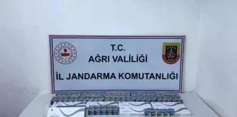 Ağrı'da Jandarma Kaçak Sigara Operasyonu: 530 Paket Ele Geçirildi