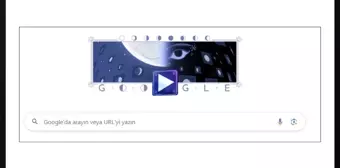 Ayın evreleri Google'da Doodle oldu! 24 Ekim Ayın evreleri Google'da neden doodle oldu?