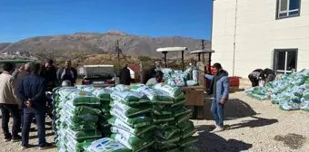 Adıyaman'da Üreticilere 14 Ton Fiğ Tohumu Dağıtıldı