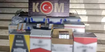 Çine'de Kaçak Tütün Operasyonu: 128 Bin Makaron Ele Geçirildi