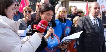 Eskişehir Osmangazi Üniversitesi Önünde Protesto: 'Cumhuriyet Düşmanlarını Üniversitelere Kimse Sokamaz'