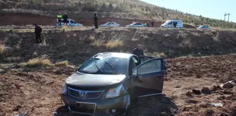 Aksaray'da Otomobil Şarampole Yuvarlandı: 5 Yaralı