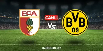 Augsburg Borussia Dortmund maçı CANLI izle! (ŞİFRESİZ) Augsburg B.Dortmund maçı hangi kanalda, canlı yayın nerede ve nasıl izlenir?