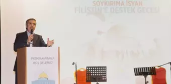 Kağıthane'de 'Soykırıma İsyan Filistin'e Destek Gecesi' Düzenlendi