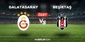 Galatasaray Beşiktaş maç özeti ve golleri izle! (VİDEO) GS Beşiktaş geniş özeti! Golleri kim attı, maç kaç kaç bitti?