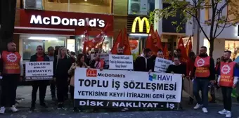 DİSK'ten McDonald's'a Boykot Çağrısı