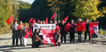 Ayancık'ta Cumhuriyet Bayramı İçin Doğa Yürüyüşü Düzenlendi