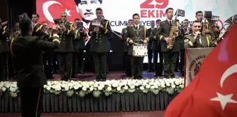 Samsun'da Cumhuriyet'in 101. Yılı Resepsiyonu Düzenlendi