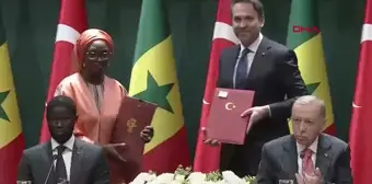 ANKARA Cumhurbaşkanı Erdoğan, Senegal Cumhurbaşkanı Bassirou Diomaye Faye ile düzenlenen ortak basın toplantısında konuştu