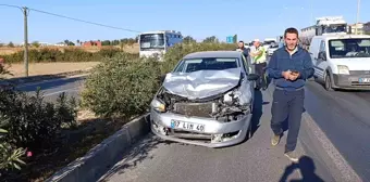 Antalya Manavgat'ta zincirleme trafik kazası: 3 yaralı