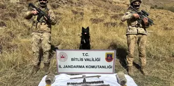 Bitlis'te terör operasyonu, çok sayıda mühimmat ele geçirildi