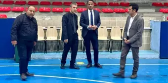 Zonguldak'ta Kapalı Spor Salonu İçin Bakım ve Onarım Çalışmaları Başlatıldı