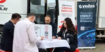 YEDAŞ Çalışanlarından Kızılay Haftası'na Destek: Kan Bağışı Kampanyası Düzenlendi