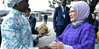 Emine Erdoğan, Senegal Cumhurbaşkanının eşi Marie Khone Fay ile bir araya geldi