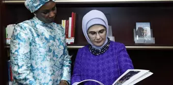 Emine Erdoğan, Senegal Cumhurbaşkanının eşi Marie Khone Fay ile bir araya geldi