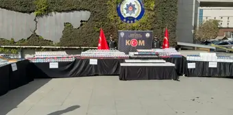 İstanbul'da Yasadışı İlaç Operasyonu: 200 Milyon Lira Değerinde İlaç Ele Geçirildi