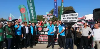 TEKSİF'ten Hugo Boss Türkiye'ye Protesto