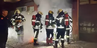 Kayseri'de Ayakkabı İmalathanesinde Yangın Çıktı