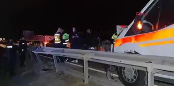 Kırıkkale'de Ambulans ve Otomobil Kazasında 1 Ölü, 5 Yaralı