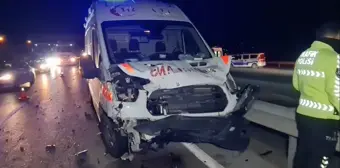 Kırıkkale'de Ambulans ve Otomobil Kazası: 1 Ölü, 5 Yaralı