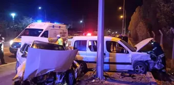 Konya'da Trafik Kazası: 2 Yaralı