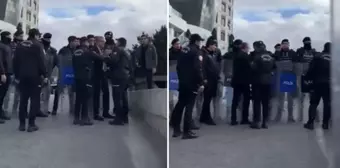 Belediye binasında gergin anlar! CHP'li vekil 'Beni nasıl içeri almazsınız?' diyerek polisle tartıştı