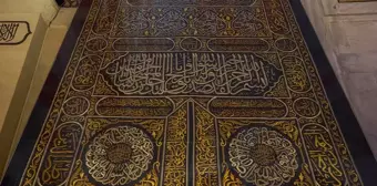 Edirne Eski Cami'de Kabe Kapı Örtüsü Sergisi