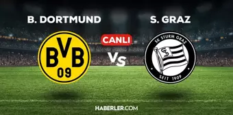 Borussia Dortmund Sturm Graz CANLI izle! (ŞİFRESİZ) Borussia Dortmund Sturm Graz maçı hangi kanalda, canlı yayın nerede ve nasıl izlenir?