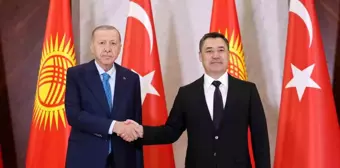 Cumhurbaşkanı Erdoğan, Kırgızistan Cumhurbaşkanı Caparov ile görüştü