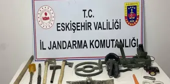 Eskişehir'de İzinsiz Kazı ve Uyuşturucu Operasyonu: 6 Şüpheli Yakalandı