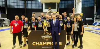 Yıldız Holding Basketbol Takımı Avrupa Şampiyonu